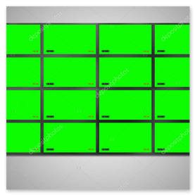 Discreet CCTV camera in an office reception area