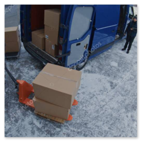 Residential CCTV camera covering a driveway and front door